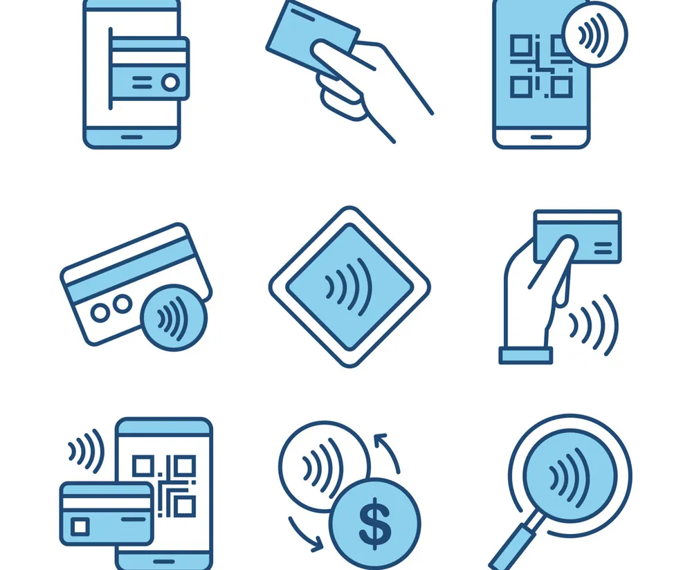 QR or Tap Pay Icon