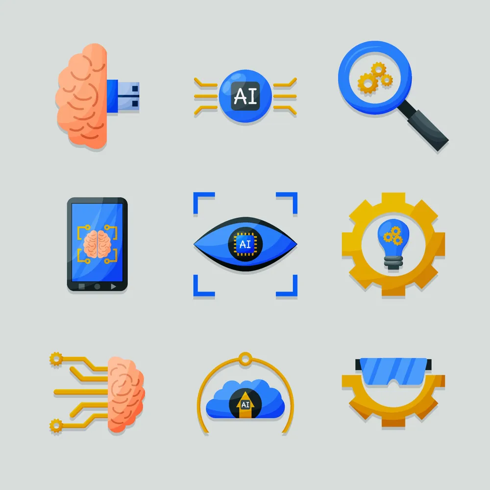 Future Technology Artificial Intelligence Icons