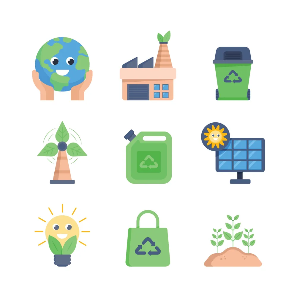 Set Of Earth Day Icon