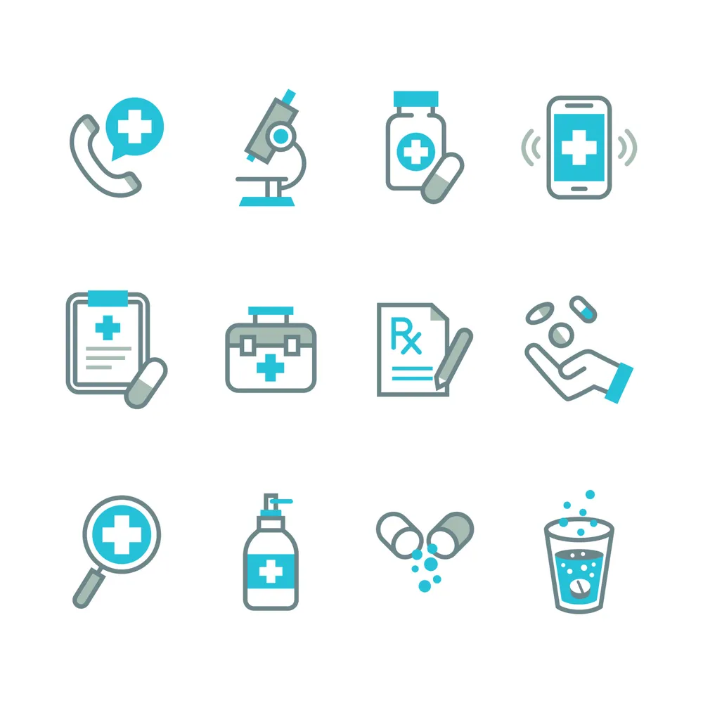 Set of Medicine And Health Care Icon
