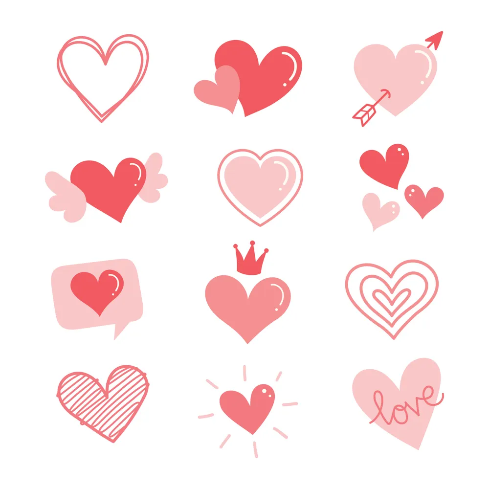 Cartoon Heart Collection
