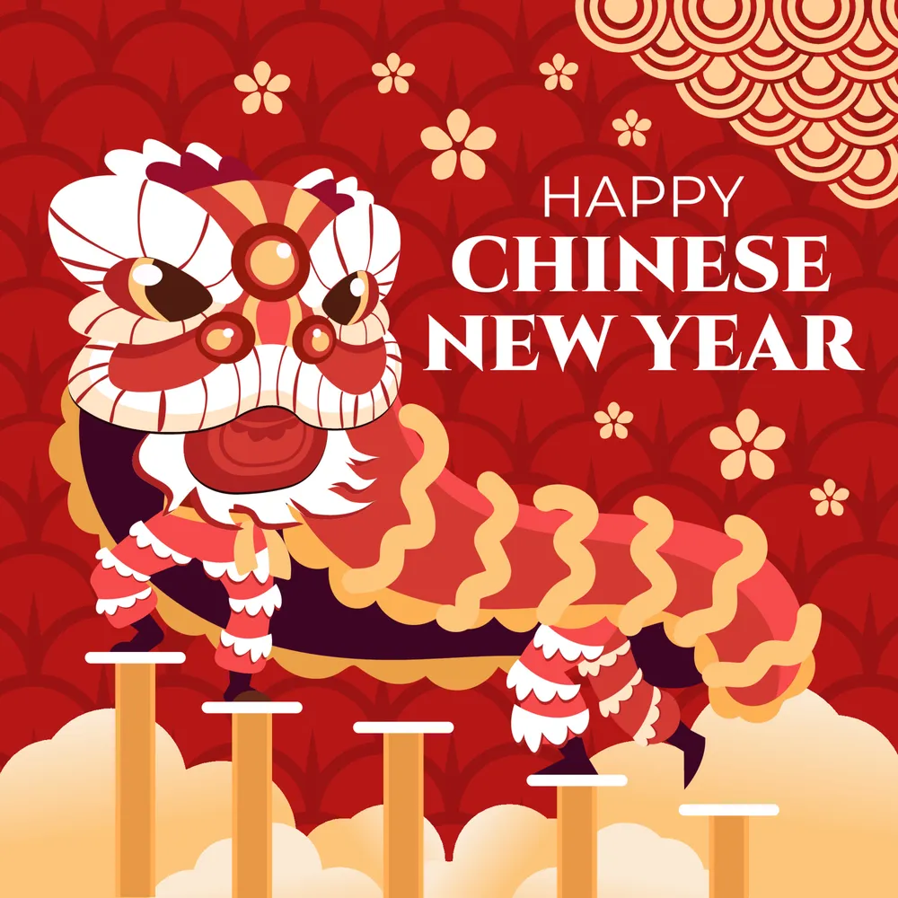 Lion Dance on High Poles