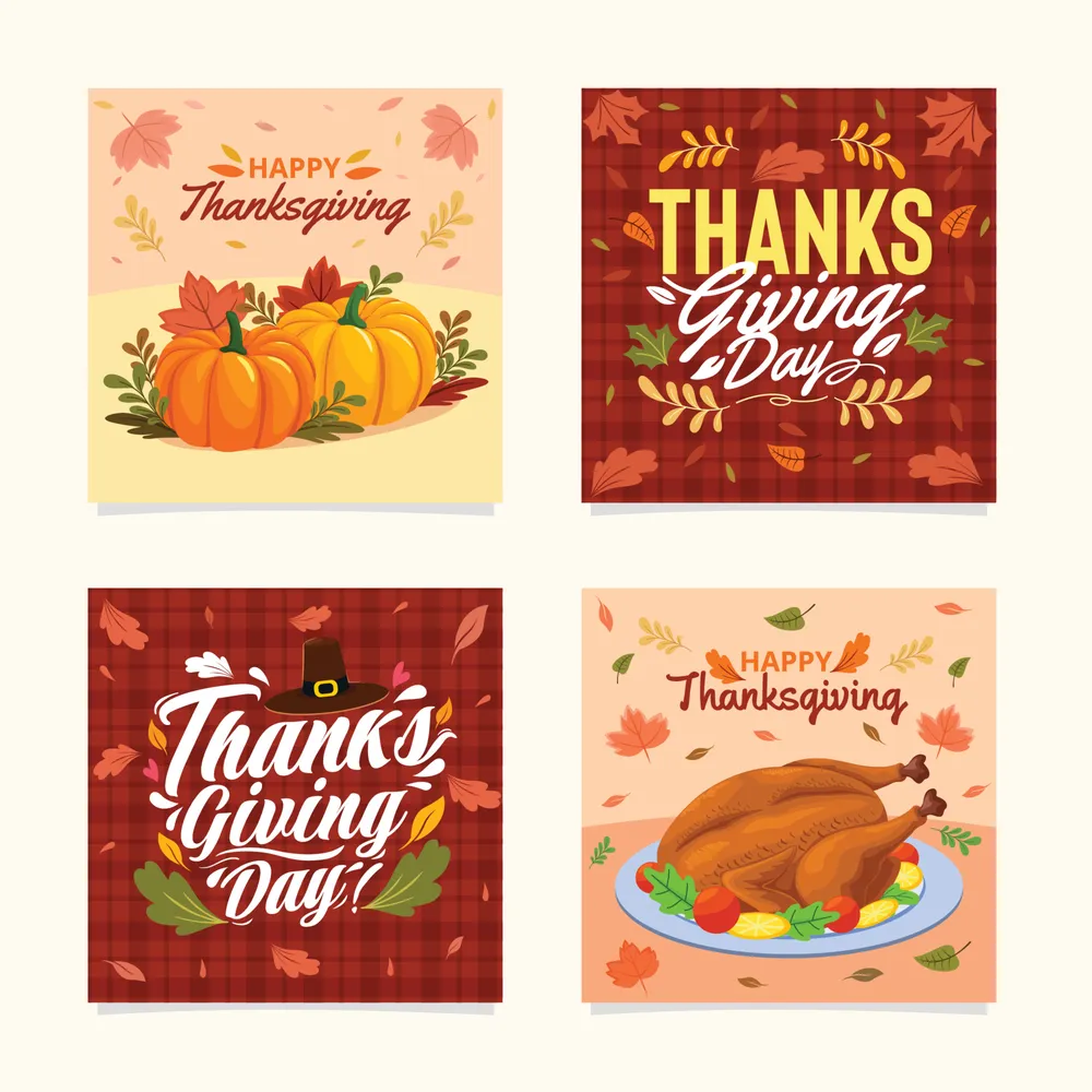 Thanksgiving Day Social Media Template