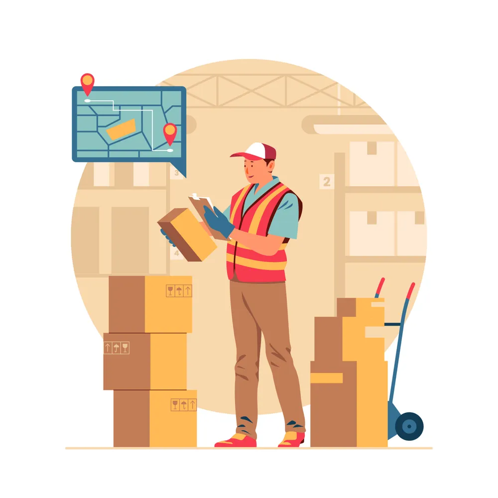 Delivery Man Concept
