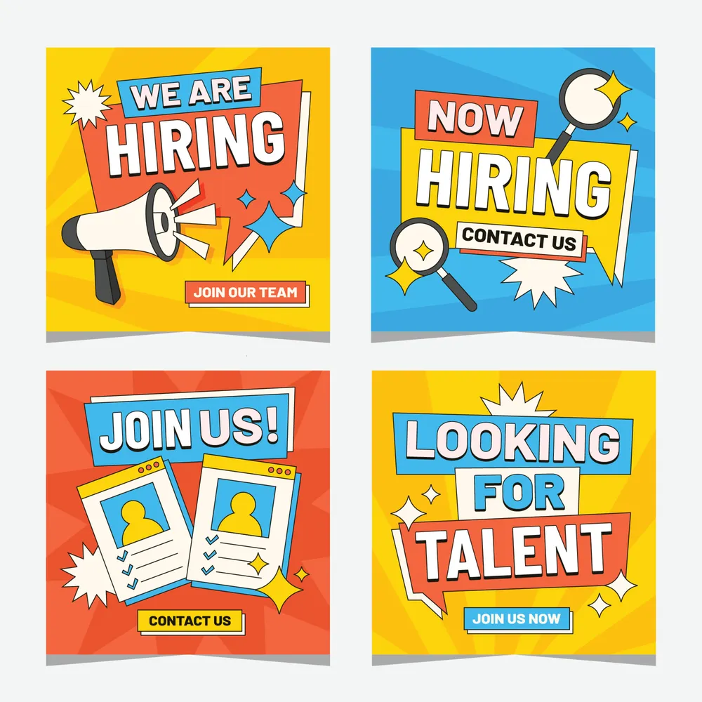 We Are Hiring Social Media Post Template