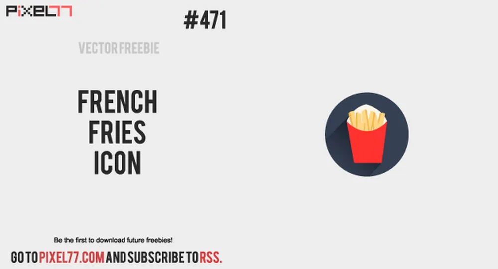 French Fries Vector Icon