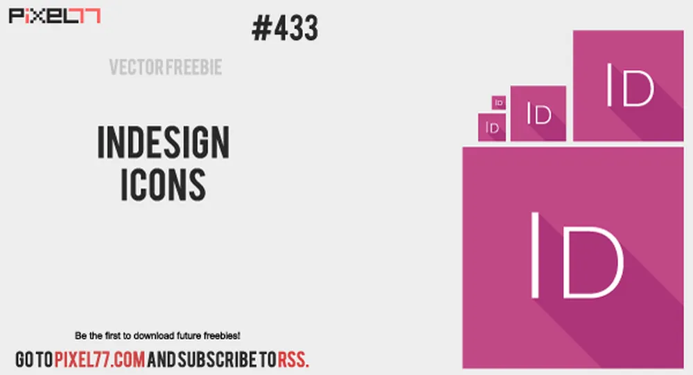 Free Vector Indesign Icons