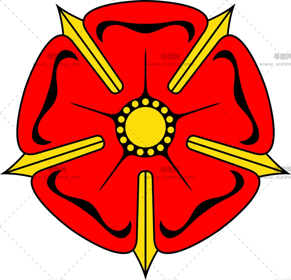 美丽红色玫瑰花插画PNG免抠图预览图