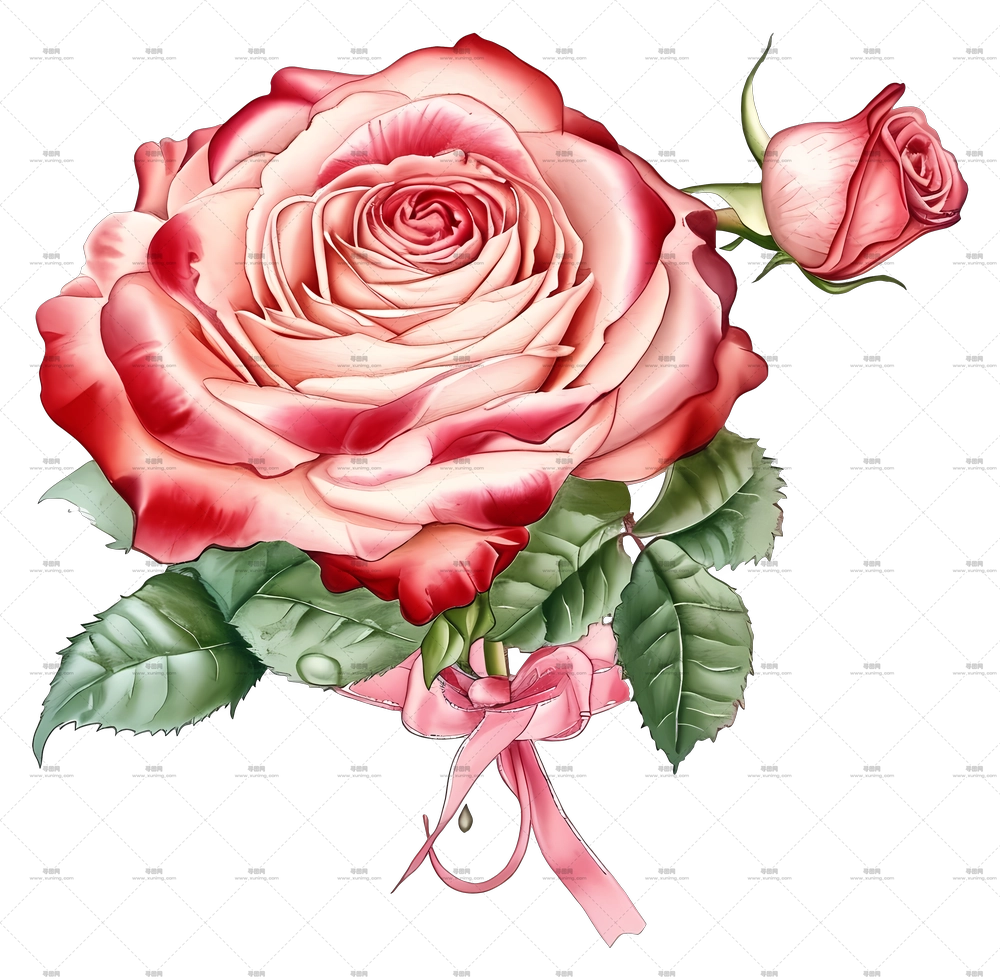 浪漫场合红玫瑰花束PNG免抠图预览图
