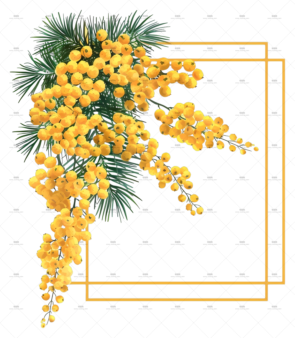 黄色花朵PNG免抠图预览图 黄色花朵PNG免抠图预览图