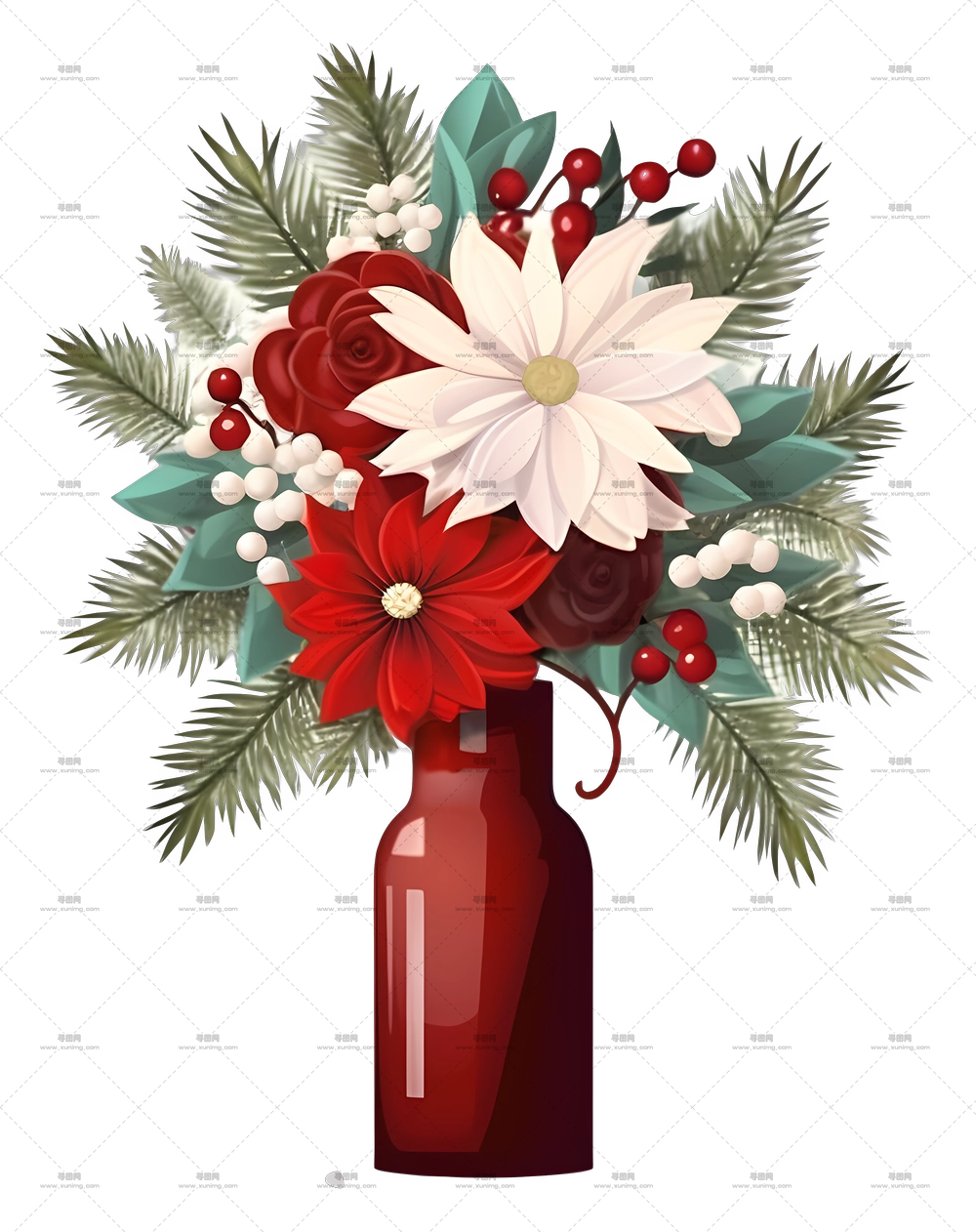 节日庆典花束PNG免抠图预览图