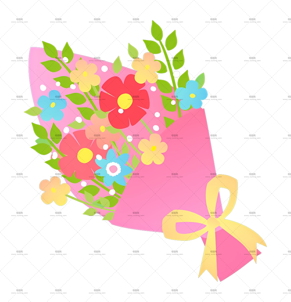 图标 – 多彩花束PNG免抠图预览图