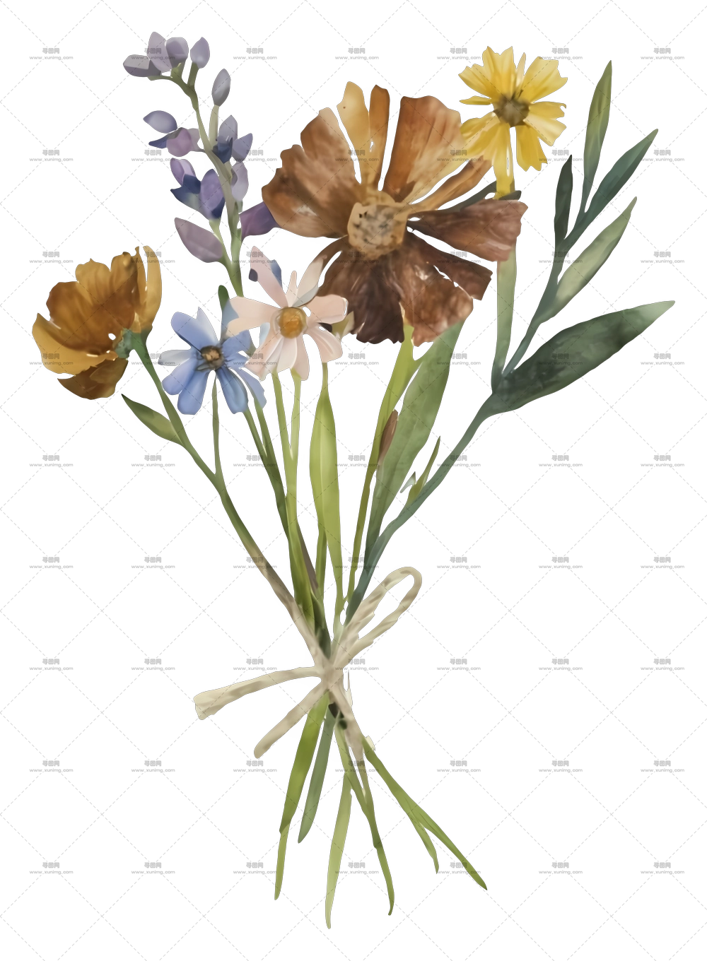 野花束PNG免抠图预览图