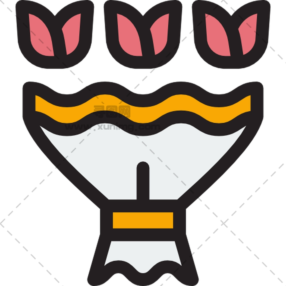 花束图标PNG免抠图预览图