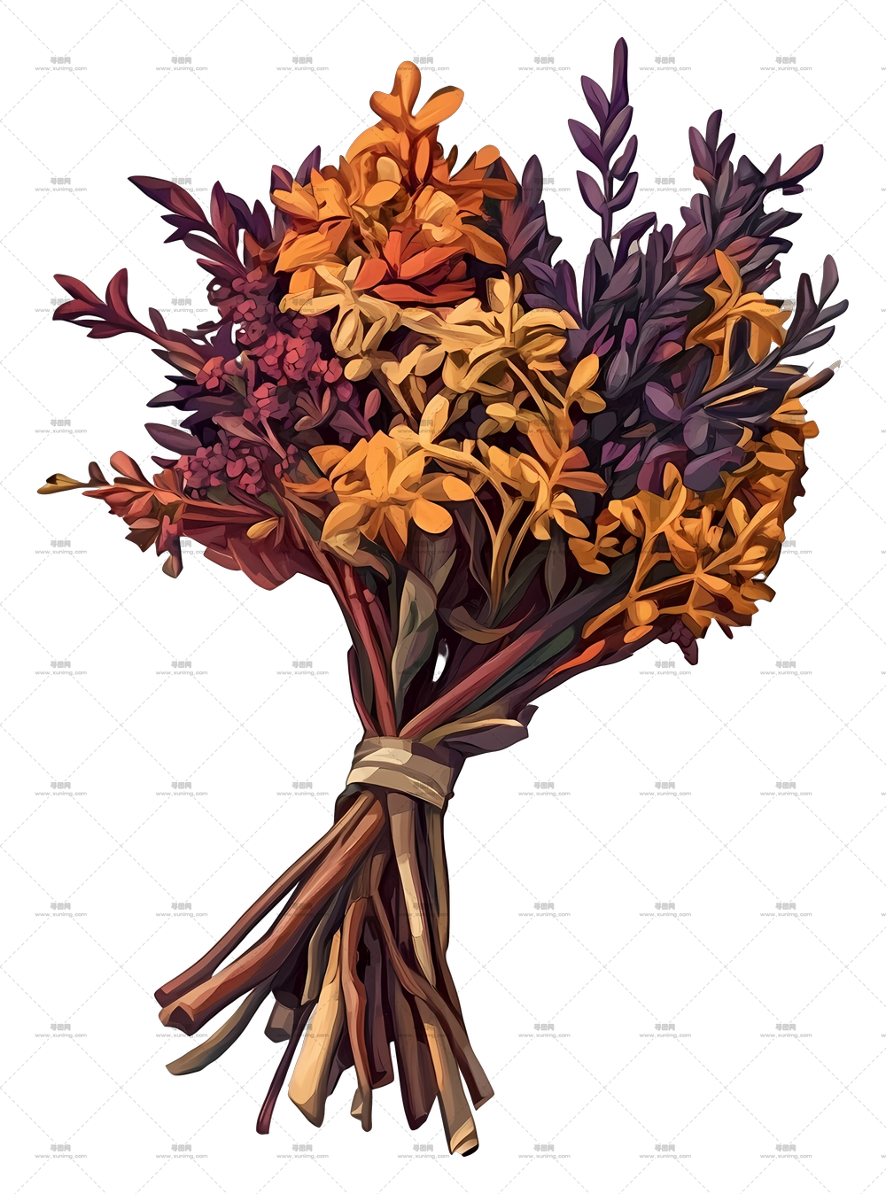 Deadwood Bouquet – 多彩的花束PNG免抠图预览图