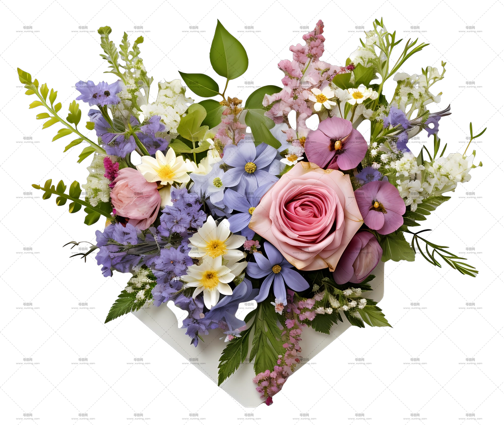 美丽花束PNG免抠图预览图