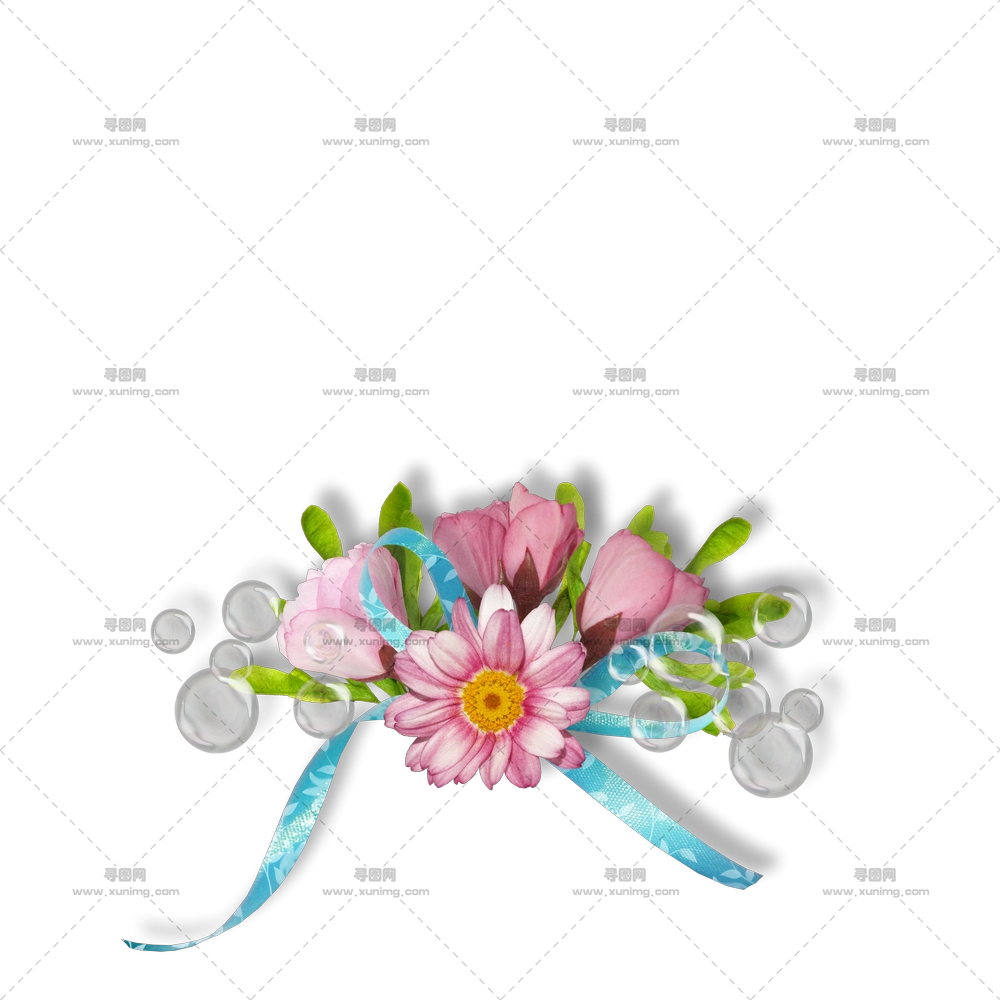 美丽的花束PNG免抠图预览图