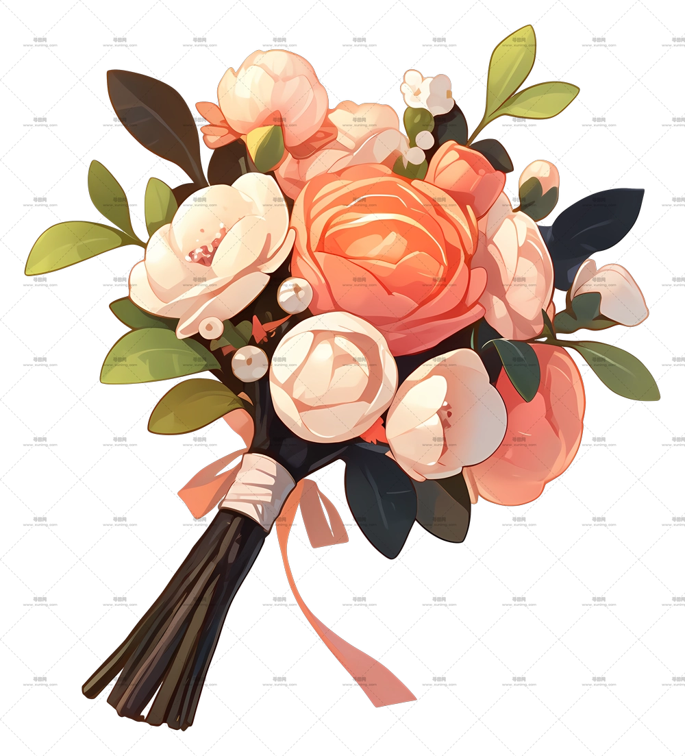 婚礼花束 – 花束PNG免抠图预览图