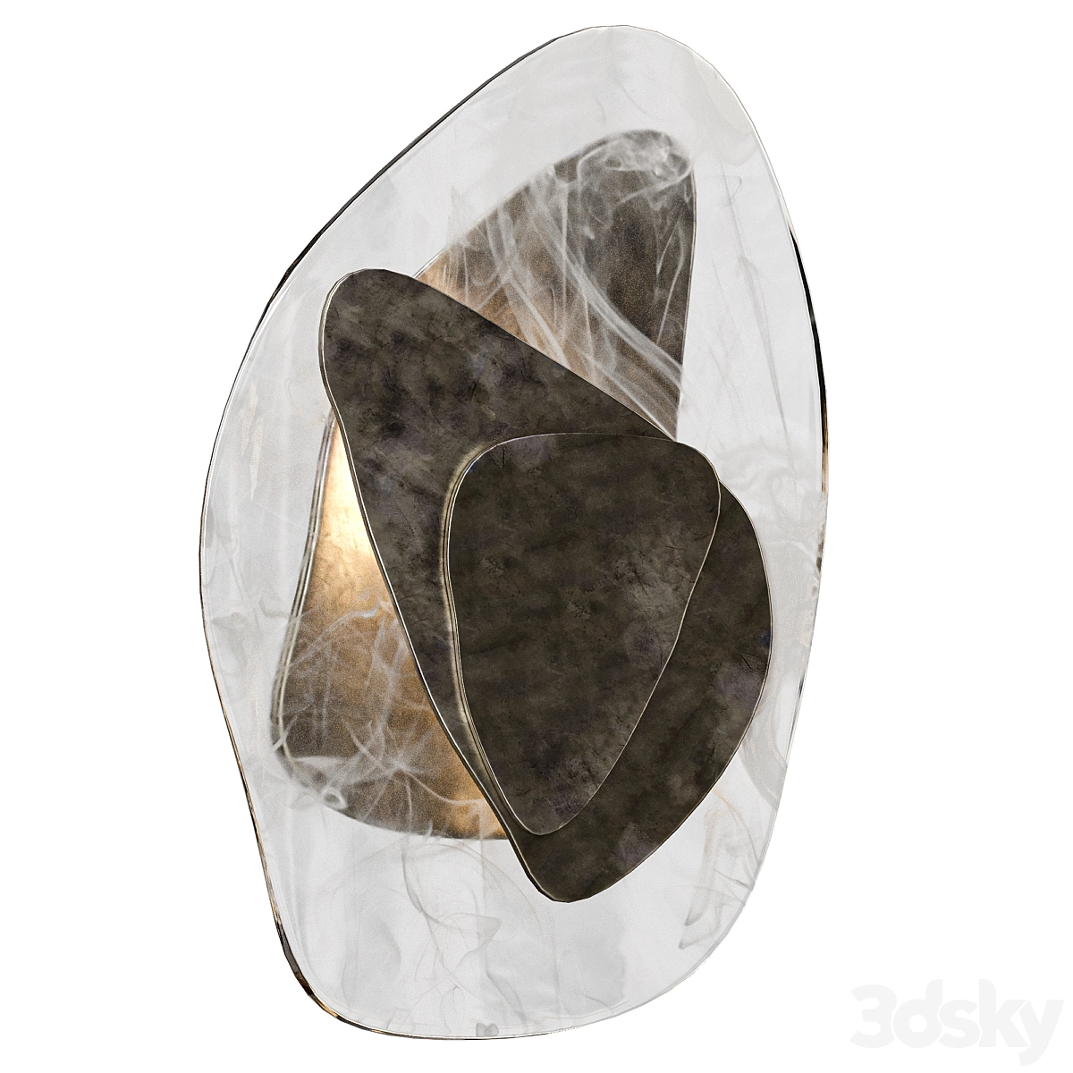 DC1725 蜡烛台灯3D模型预览图 DC1725 蜡烛台灯3D模型预览图