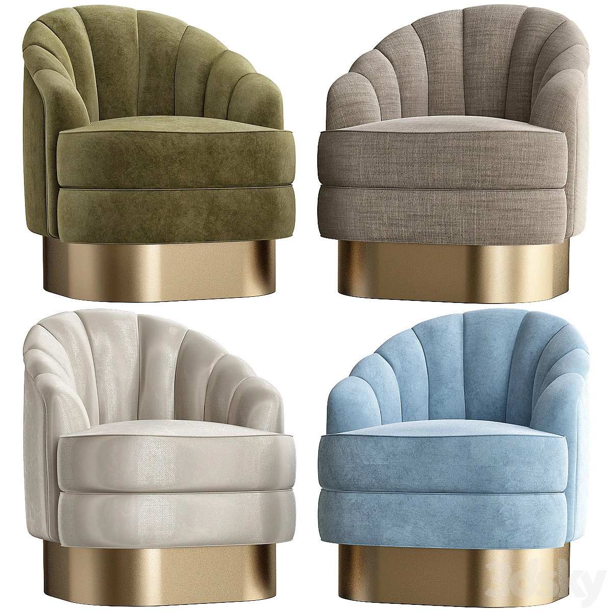 Hadley椅子3D模型预览图 Hadley椅子3D模型预览图