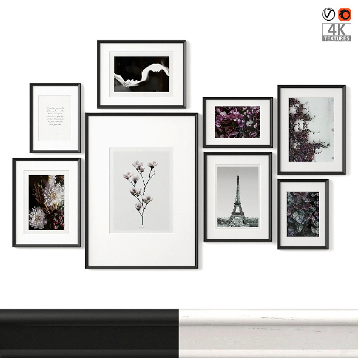 IKEA拼贴画3D模型预览图 IKEA拼贴画3D模型预览图