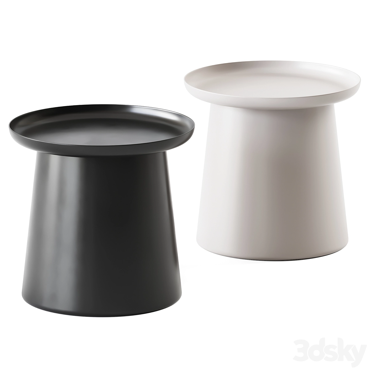 咖啡桌 Alexis Halmar 侧桌3D模型预览图 咖啡桌 Alexis Halmar 侧桌3D模型预览图