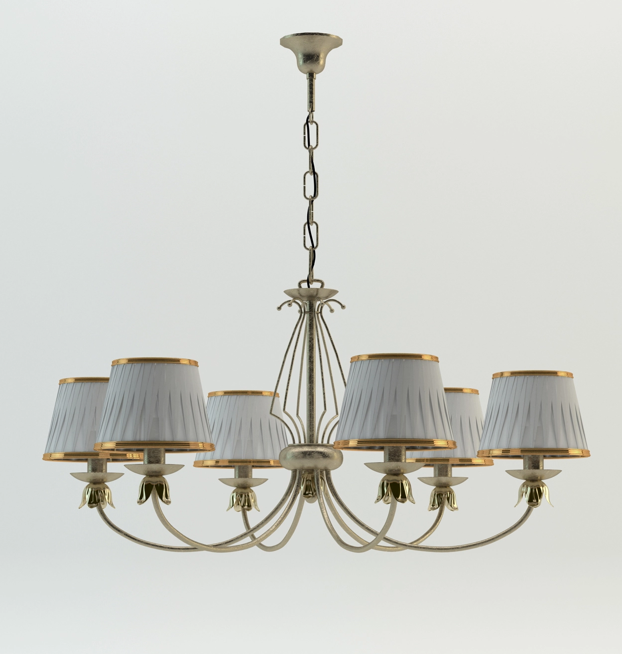 客厅吊灯3D模型预览图 客厅吊灯3D模型预览图