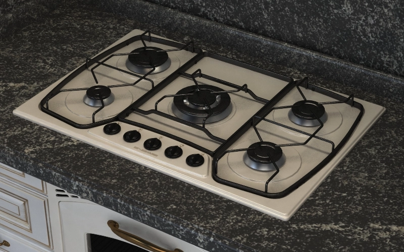 煤气灶煤气炉3D模型预览图 煤气灶煤气炉3D模型预览图