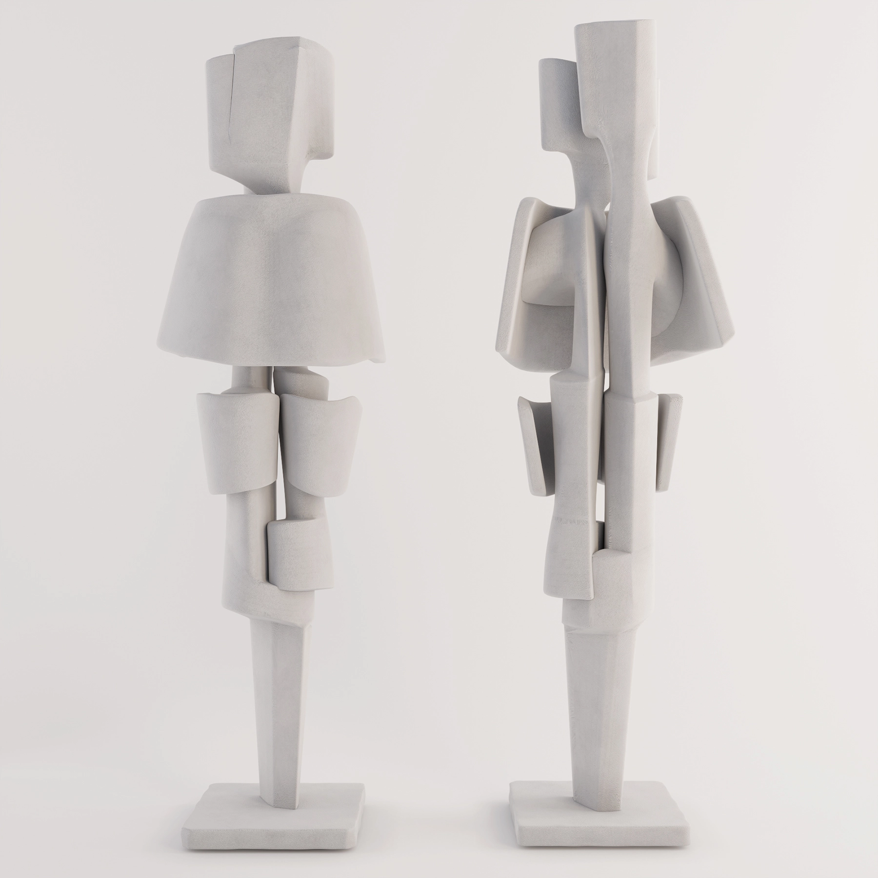 雕塑3D模型预览图 雕塑3D模型预览图