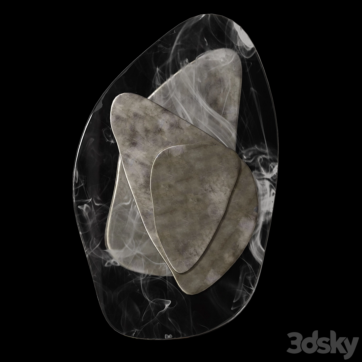 DC1725 蜡烛台灯3D模型预览图3 DC1725 蜡烛台灯3D模型预览图3