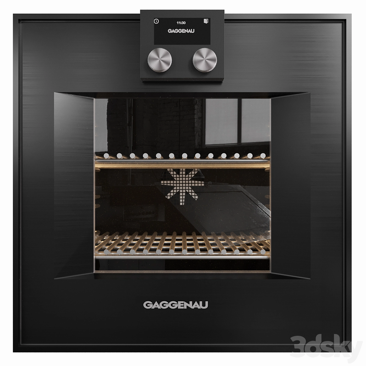 Gaggenau 烤箱3D模型预览图3 Gaggenau 烤箱3D模型预览图3