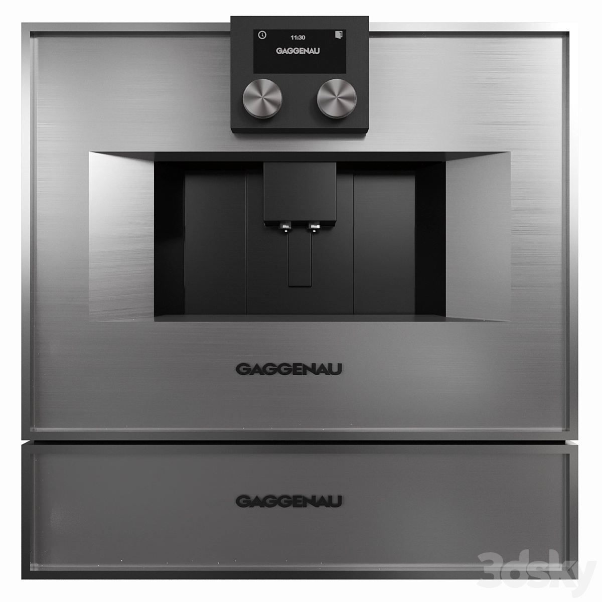 Gaggenau 烤箱3D模型预览图4 Gaggenau 烤箱3D模型预览图4