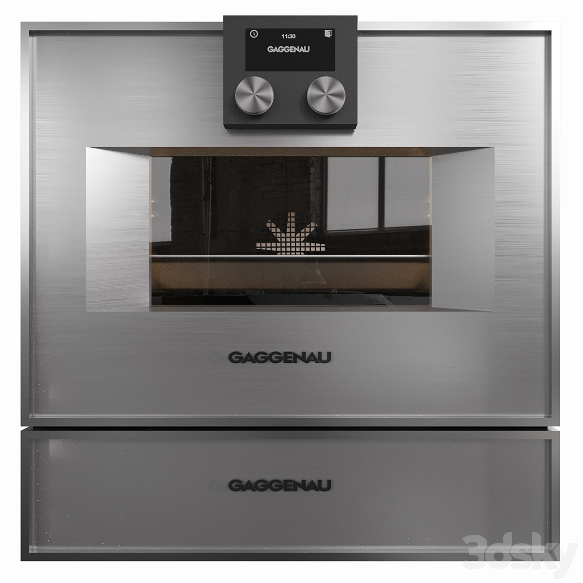 Gaggenau 烤箱3D模型预览图5 Gaggenau 烤箱3D模型预览图5