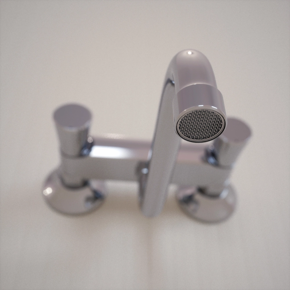 Grohe 洗手池混水阀3D模型预览图1 Grohe 洗手池混水阀3D模型预览图1