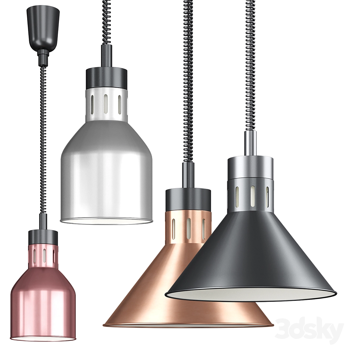 Hendi 食物加热灯3D模型预览图1 Hendi 食物加热灯3D模型预览图1