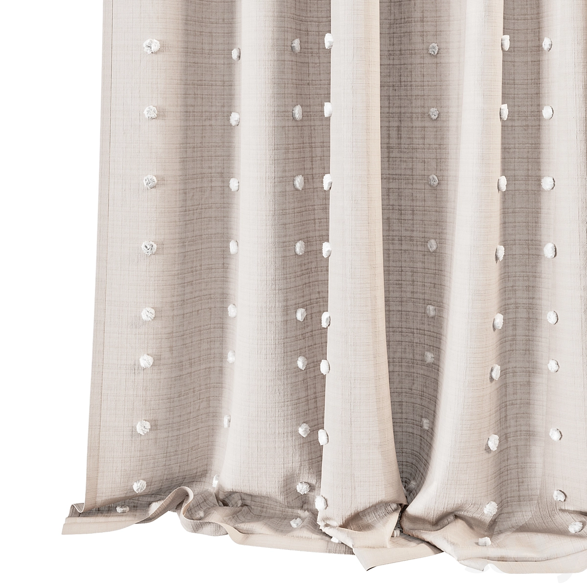 儿童房装饰球窗帘3D模型预览图1 儿童房装饰球窗帘3D模型预览图1