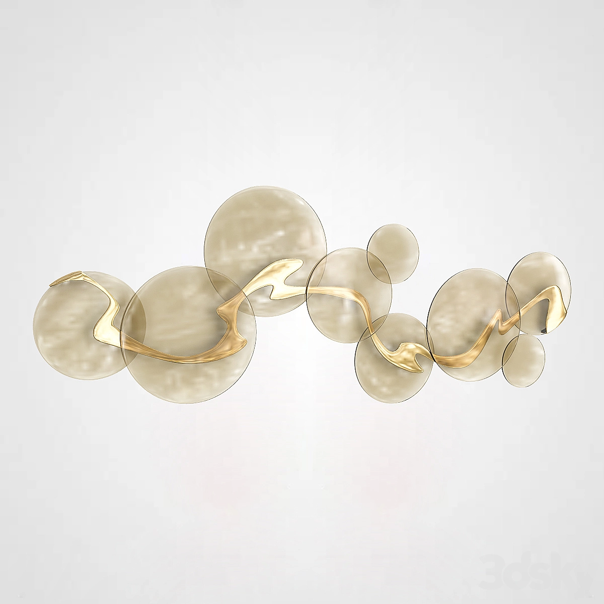 墙面装饰3D模型预览图1 墙面装饰3D模型预览图1