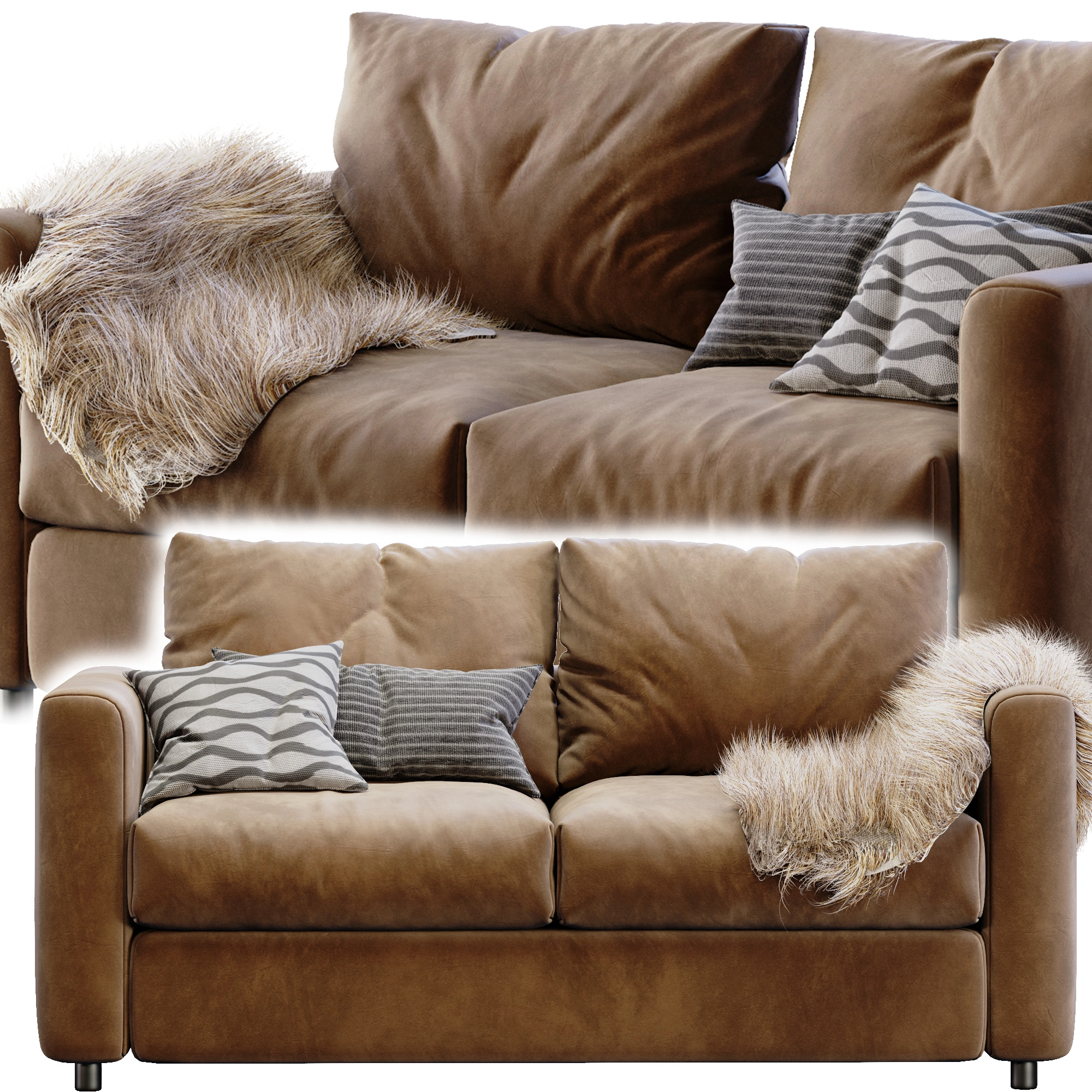 宜家 Vimle双人沙发3D模型预览图1 宜家 Vimle双人沙发3D模型预览图1