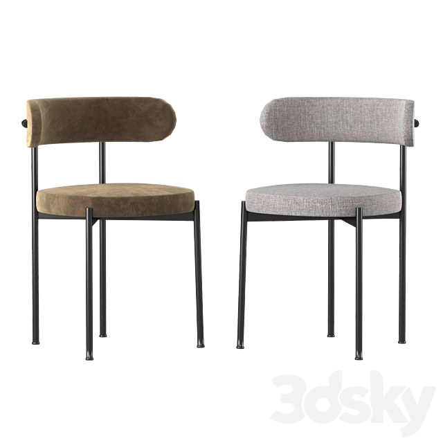 工业风椅子3D模型预览图1 工业风椅子3D模型预览图1