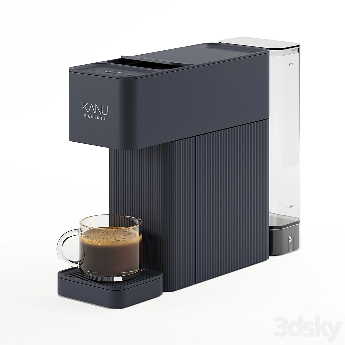 微风胶囊咖啡机3D模型预览图2 微风胶囊咖啡机3D模型预览图2