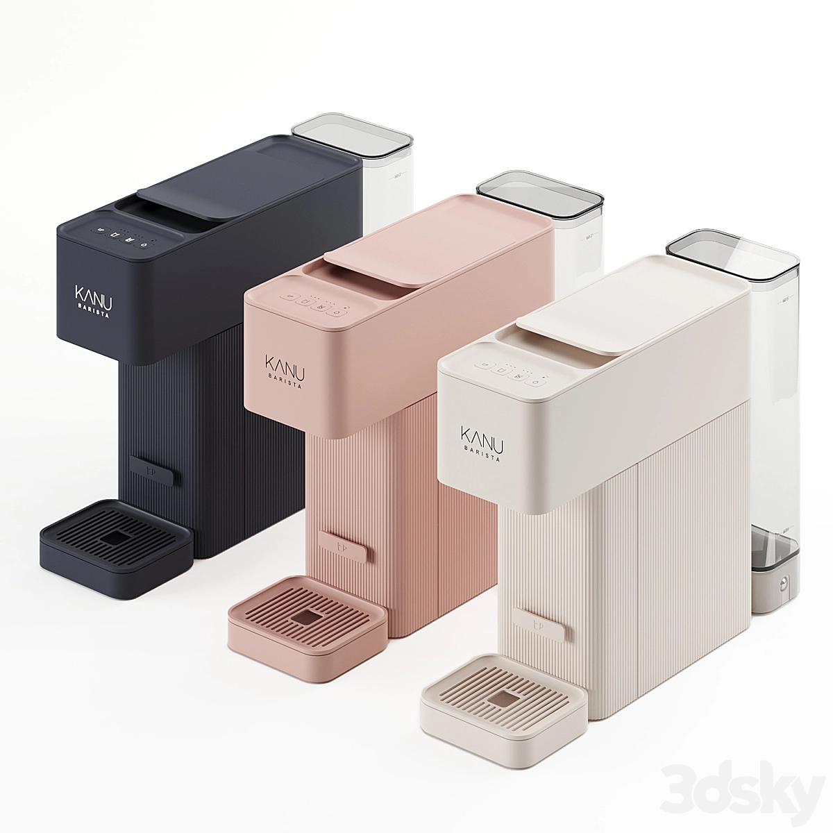 微风胶囊咖啡机3D模型预览图4 微风胶囊咖啡机3D模型预览图4