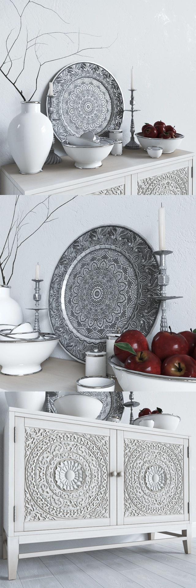 摩洛哥风格的装饰套装3D模型预览图1 摩洛哥风格的装饰套装3D模型预览图1