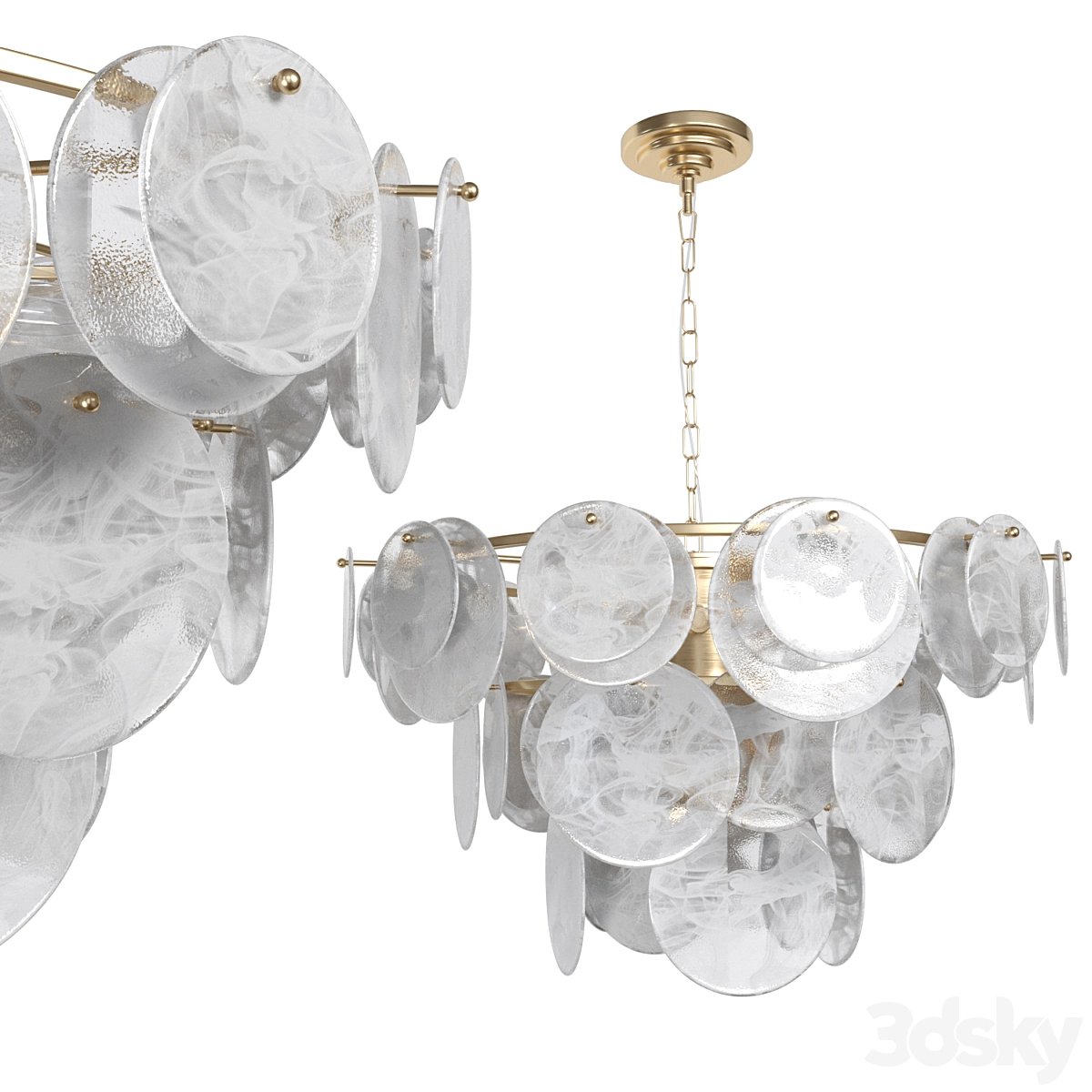 水晶吊灯 Stilfort 优雅款3D模型预览图1 水晶吊灯 Stilfort 优雅款3D模型预览图1