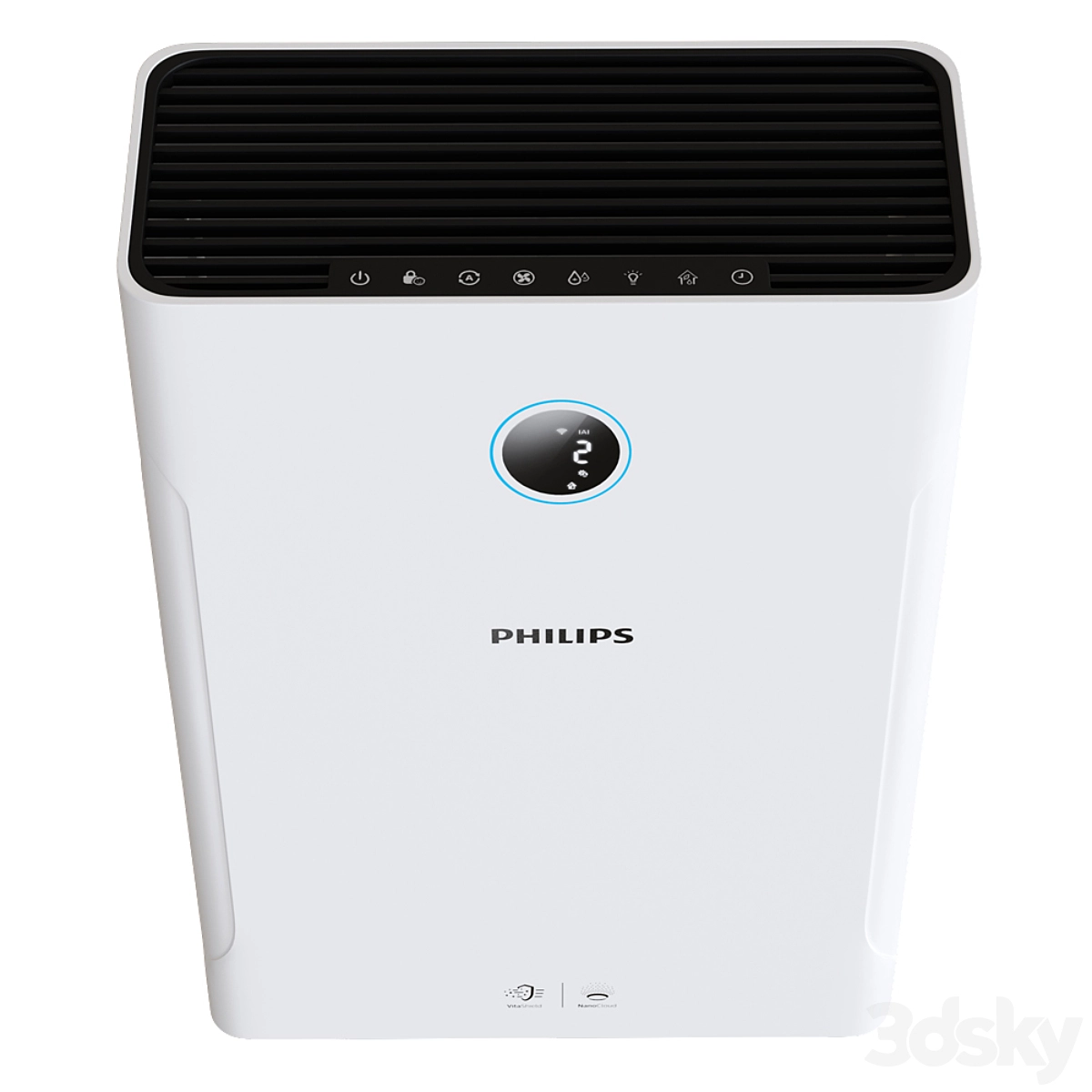 空气净化器 PHILIPS 系列 2000i 3D模型预览图1 空气净化器 PHILIPS 系列 2000i 3D模型预览图1