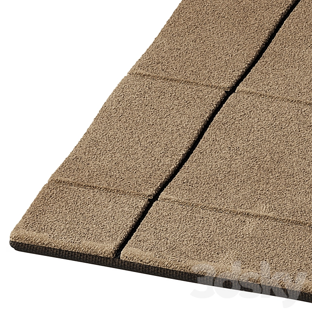 网格地毯3D模型预览图1 网格地毯3D模型预览图1